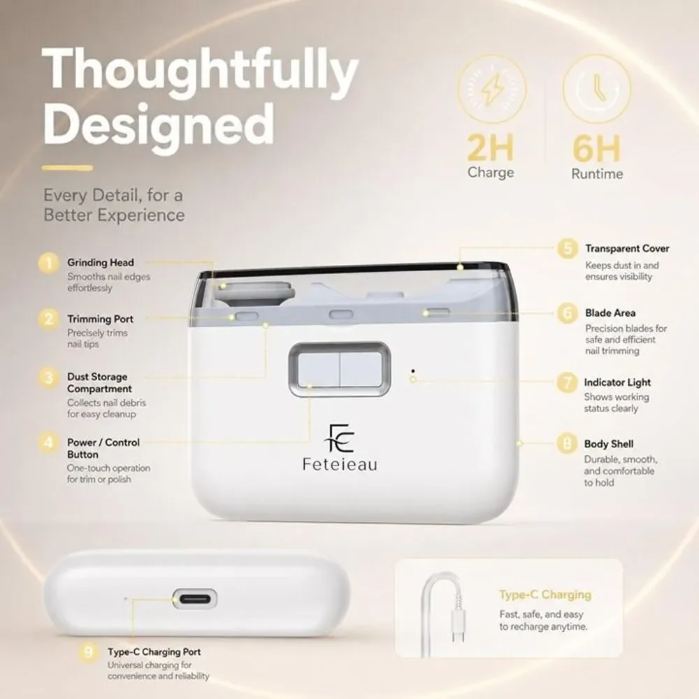 Electric Nail Clipper,Automatic Nail Clipper